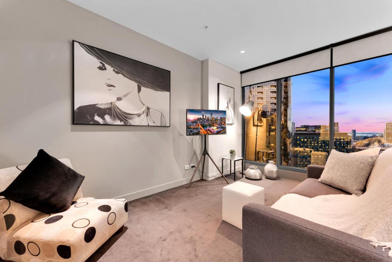 Opulent Level 25 Condo With Breathtaking Views Melbourne Buitenkant foto