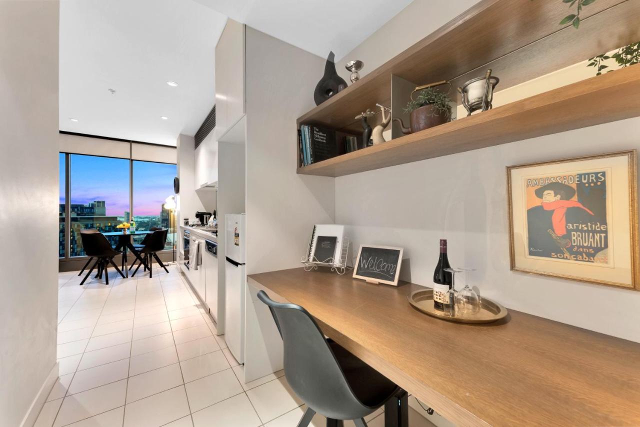 Opulent Level 25 Condo With Breathtaking Views Melbourne Buitenkant foto